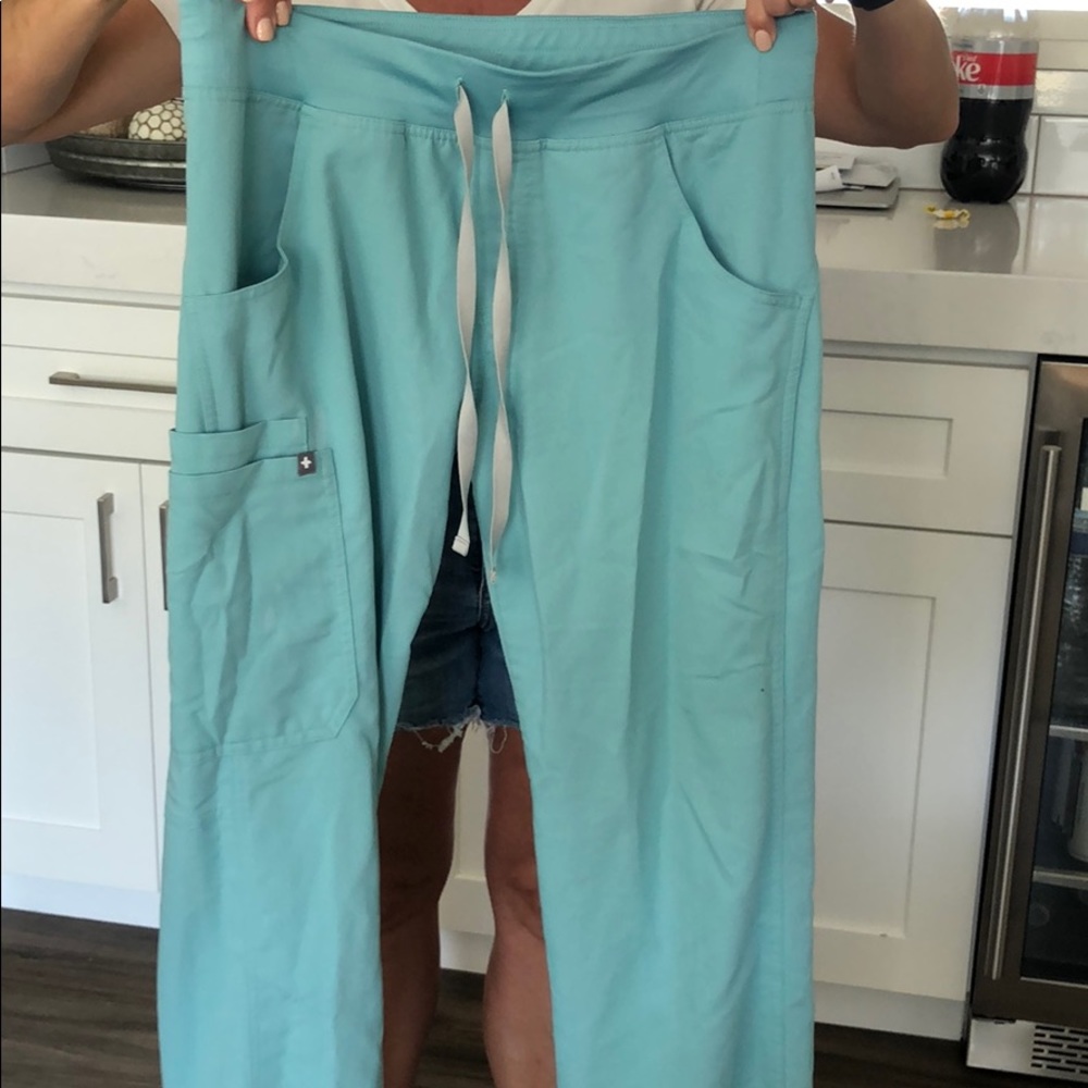 Seaglass figs scrub pants!!